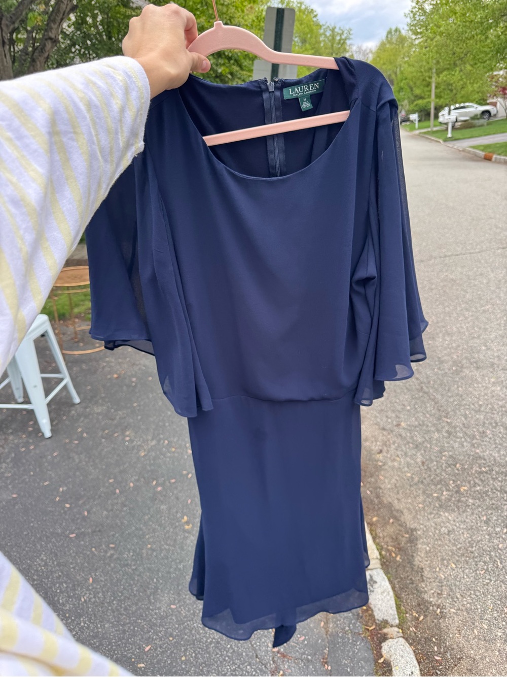 Lauren Ralph Lauren Navy Dress